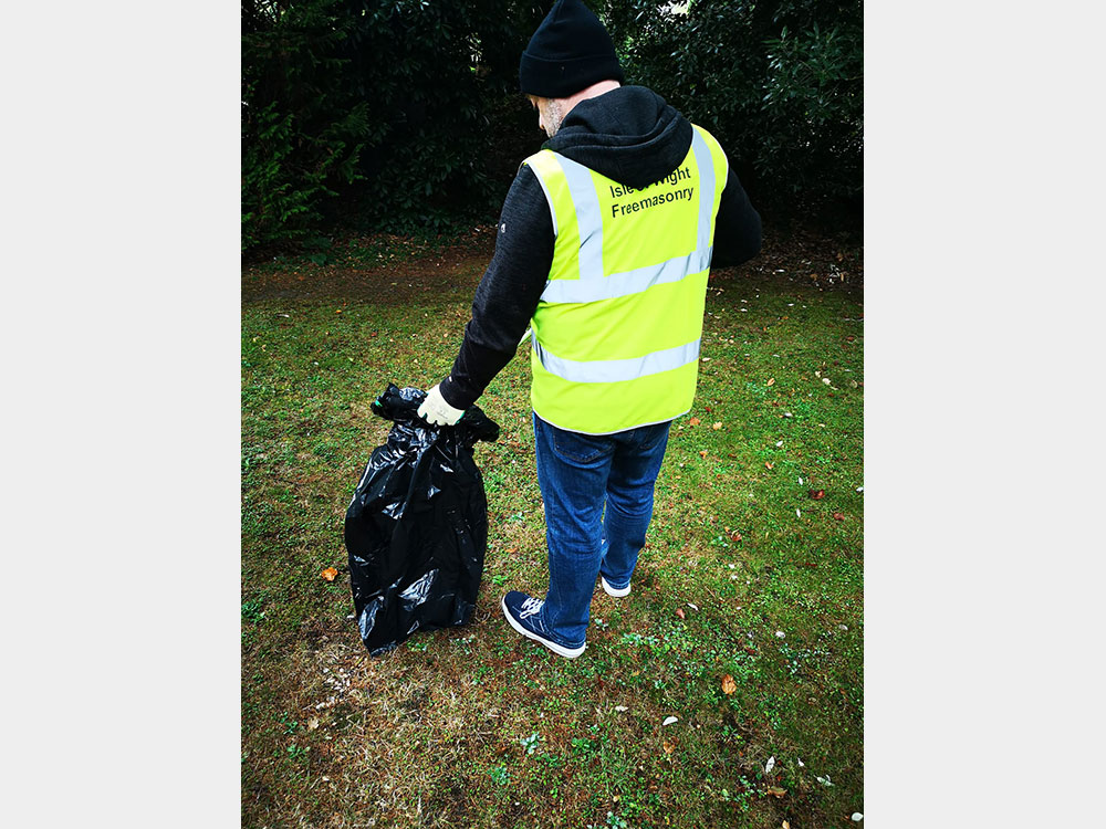 Litter picking in the Community