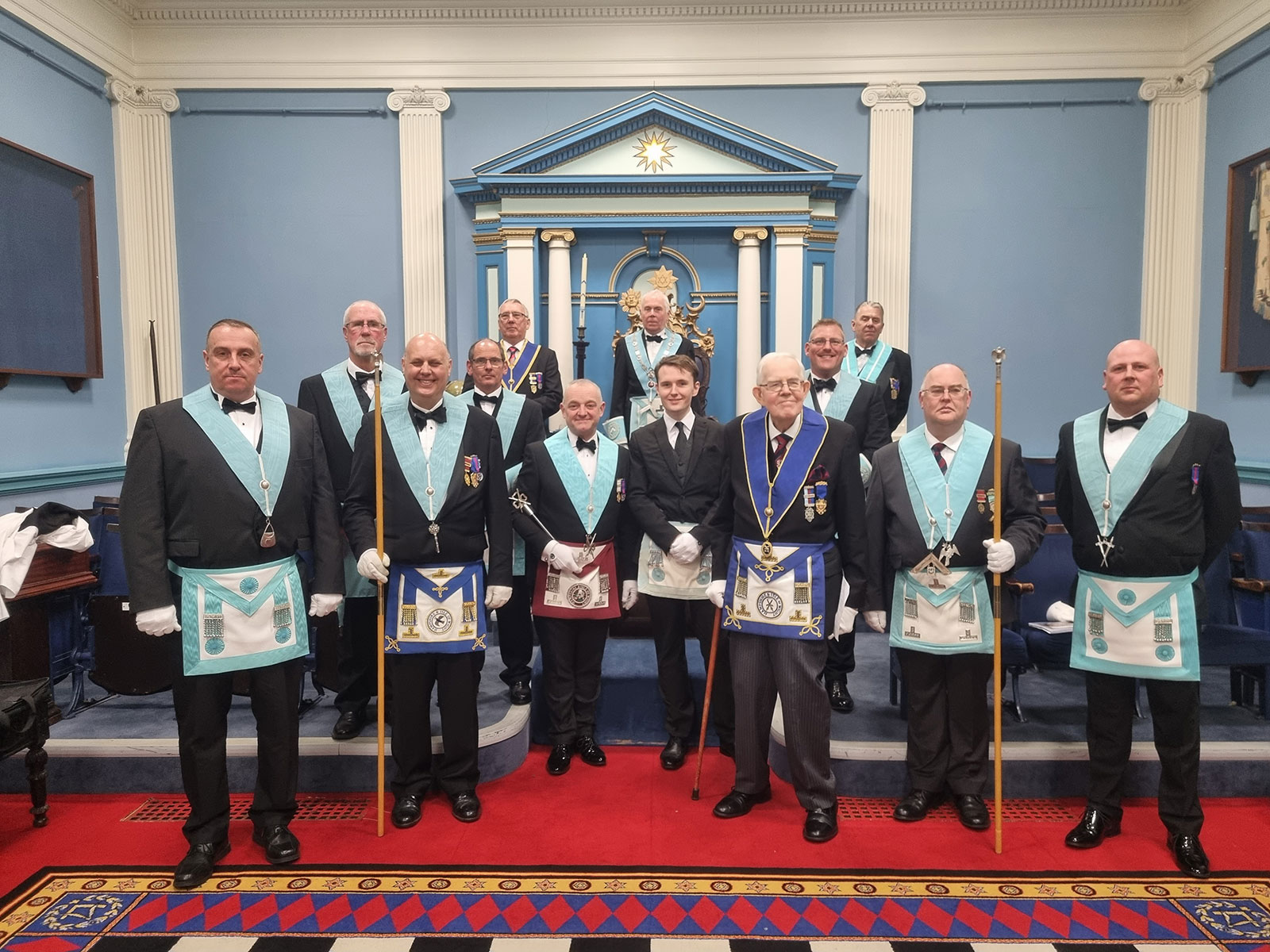 Members of Lodge of Concord No. 4910
